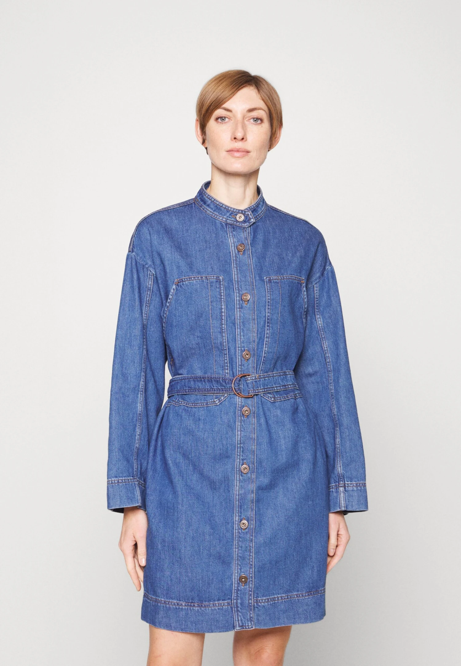 Finito - Denim Dress - Blu