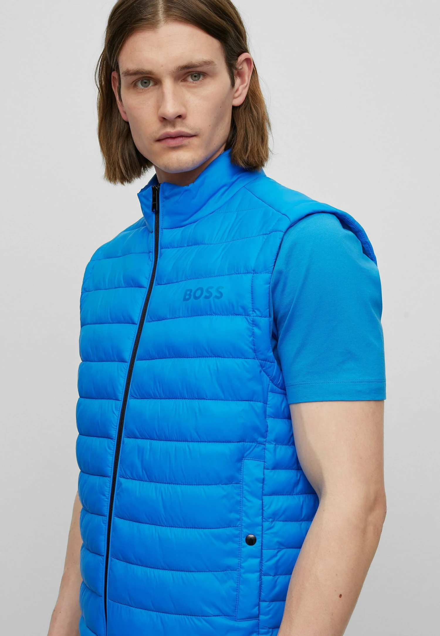 Boss Calano - Waistcoat - Blue Twelve - Image 5