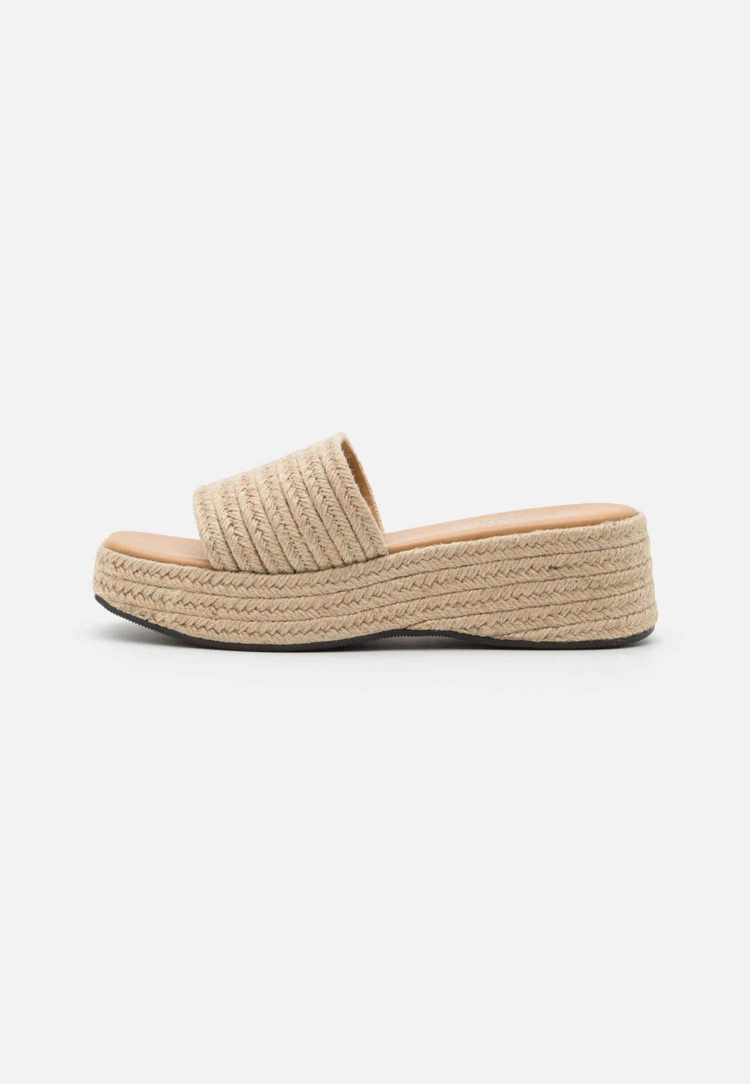 Monki Heeled Mules - Beige/Dusty Light - Image 2