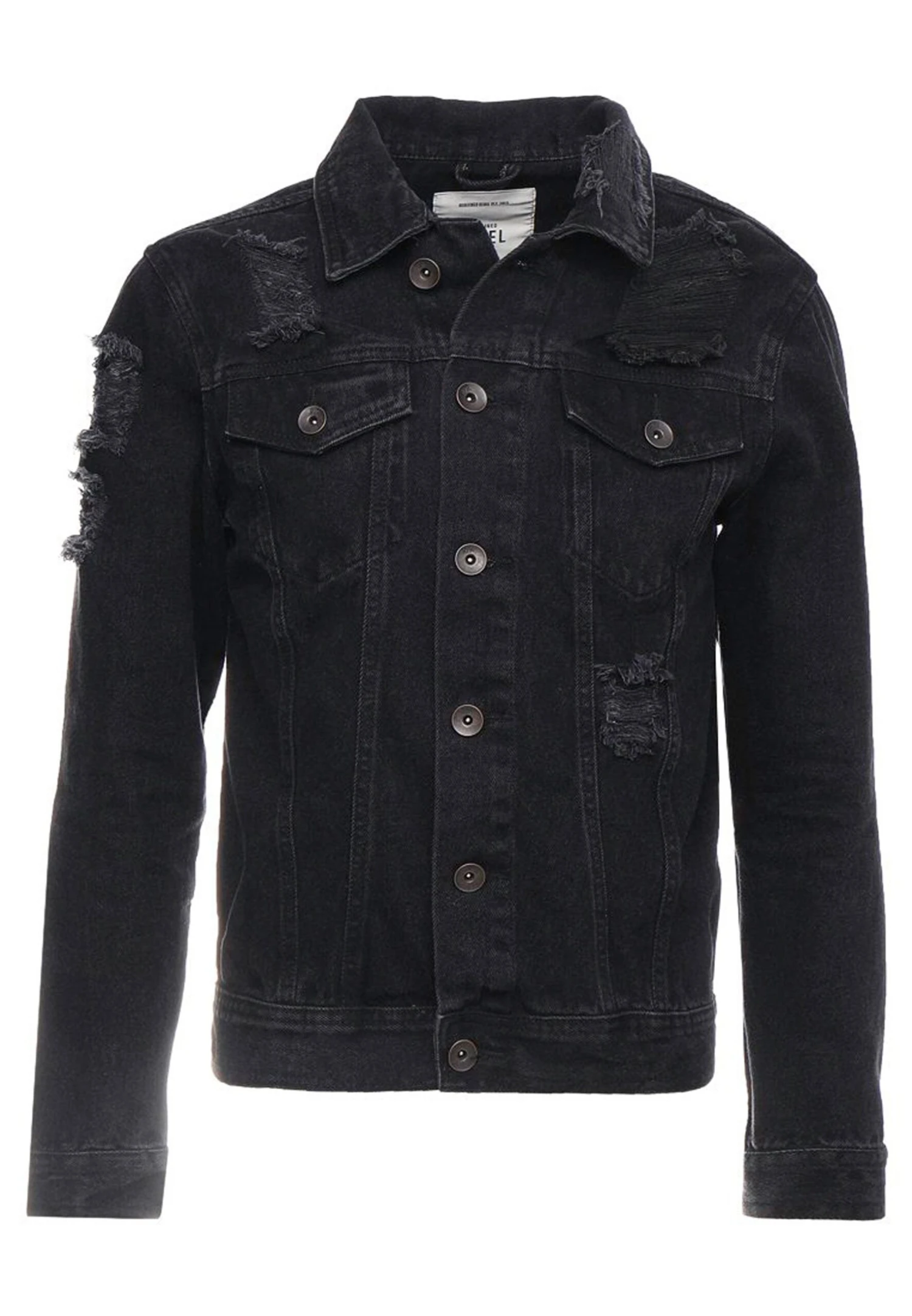 Redefined Rebel Jason Jacket - Denim Jacket - Lava Stone - Image 4