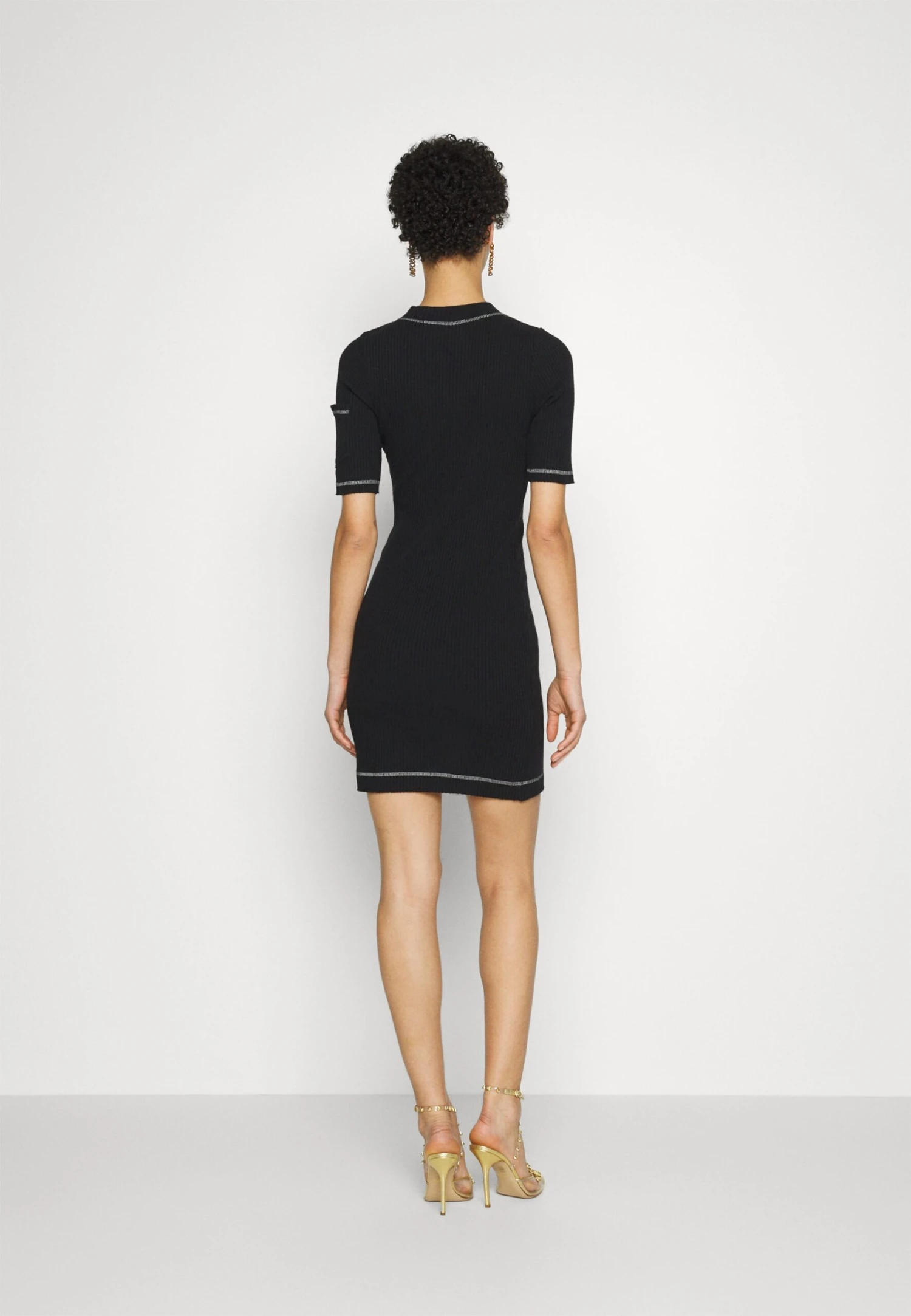 Dress - Jumper Dress - Fantasy Black - Image 3