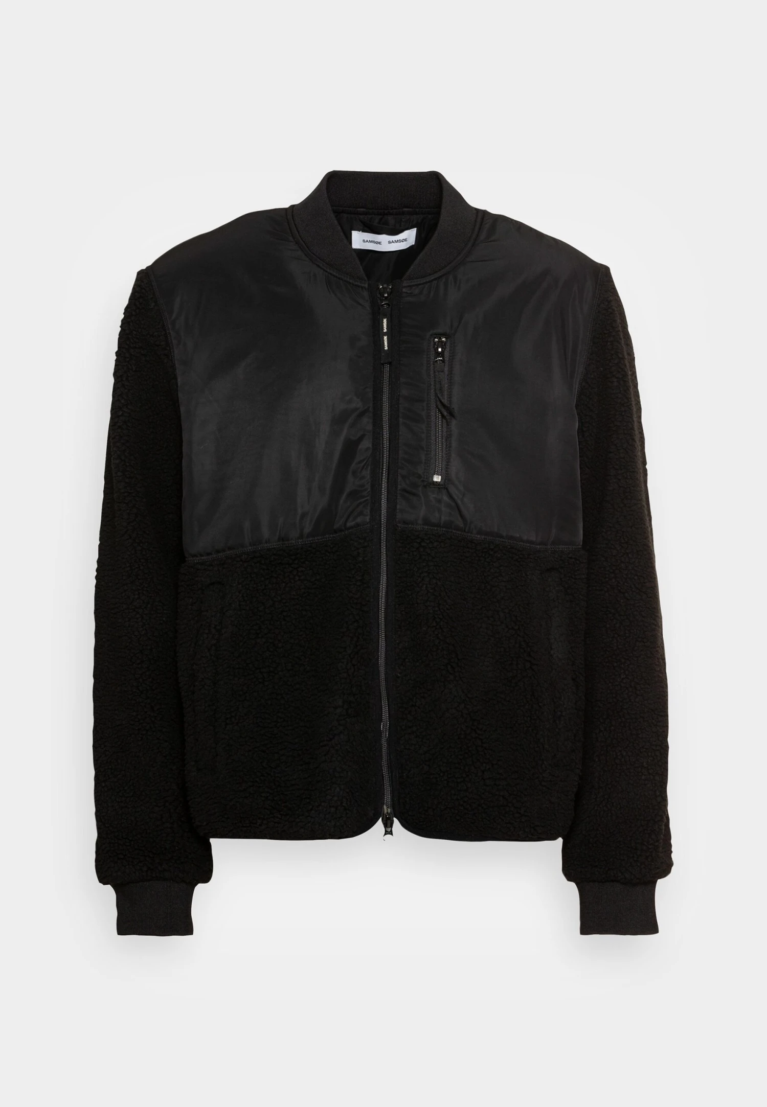 SAMSØE SAMSØE Rasmus Full Zip- Bomber Jacket - Black