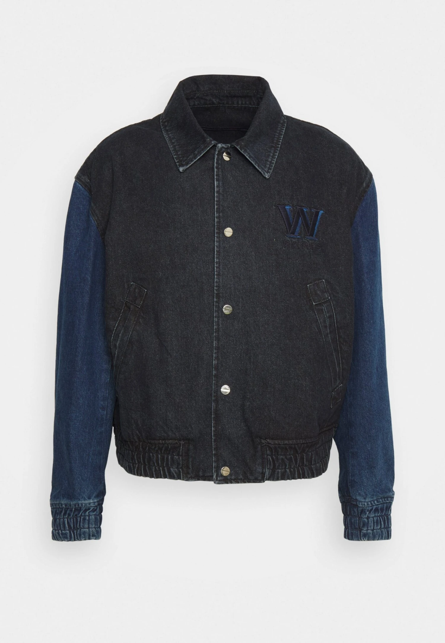 Mens Jumper - Denim Jacket - Blue - Image 7
