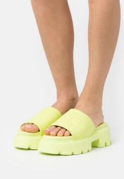 Juicy Couture Baby Track - Heeled Mules - Sharp Green