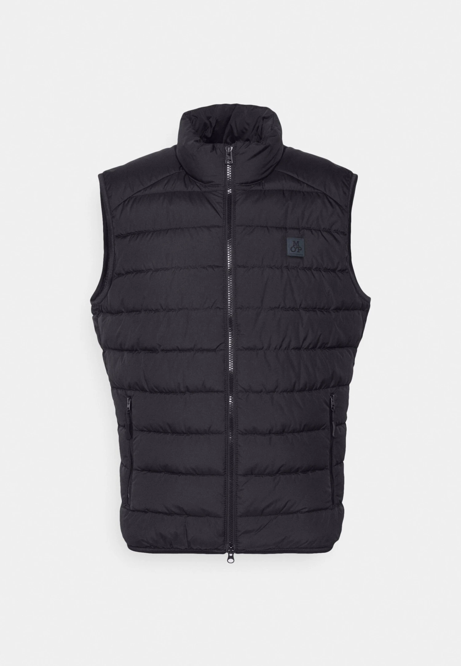Marc O'Polo Vest Regular Fit Stand Up Collar - Waistcoat - Black - Image 6