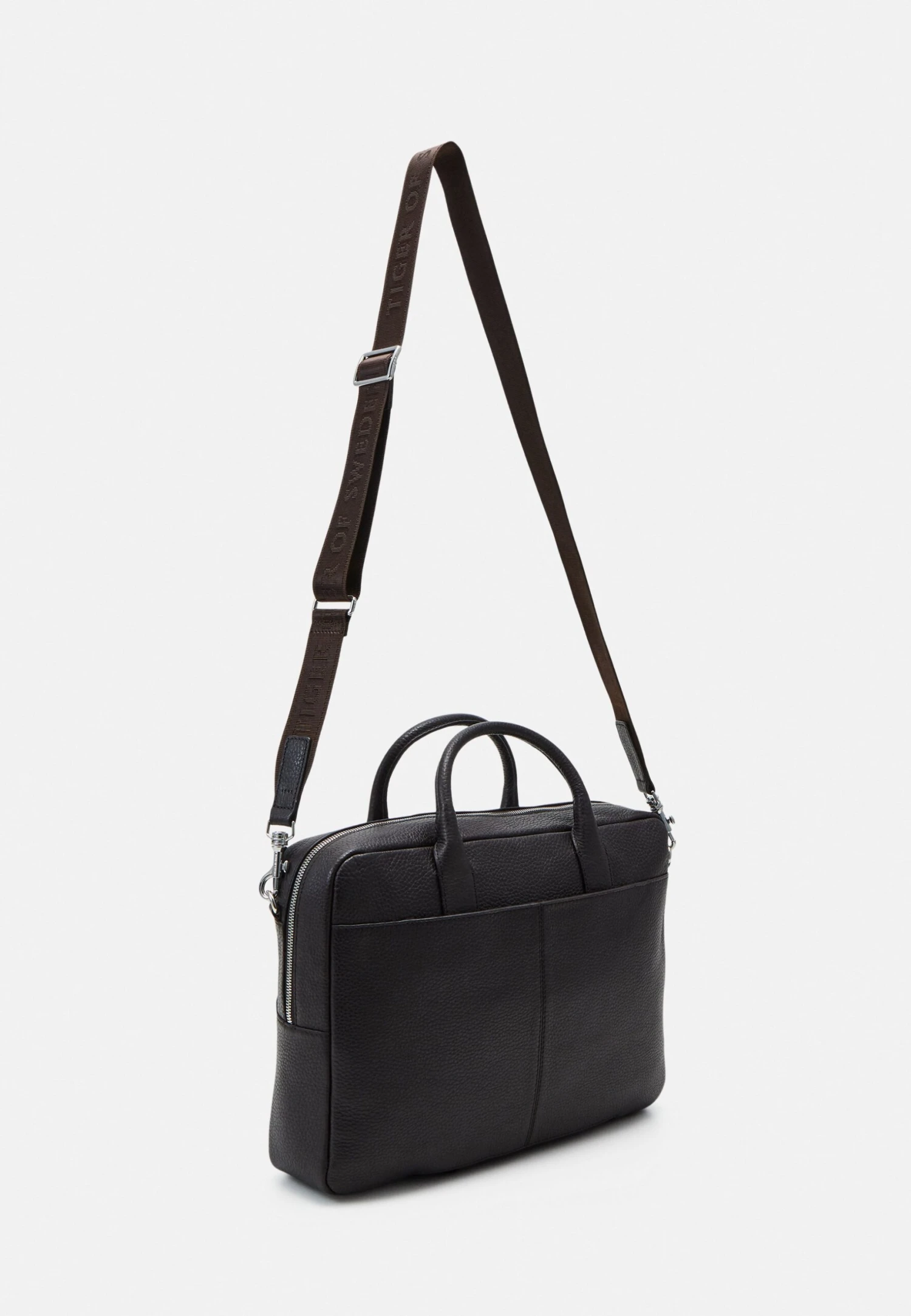 Tiger Of Sweden Brand Unisex - Briefcase - Dark Brown - Image 2