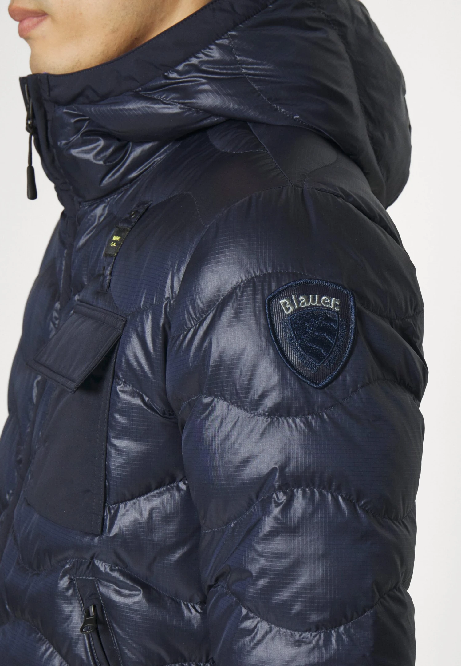 Blauer Hoody Jacket - Light Jacket - Navy - Image 5