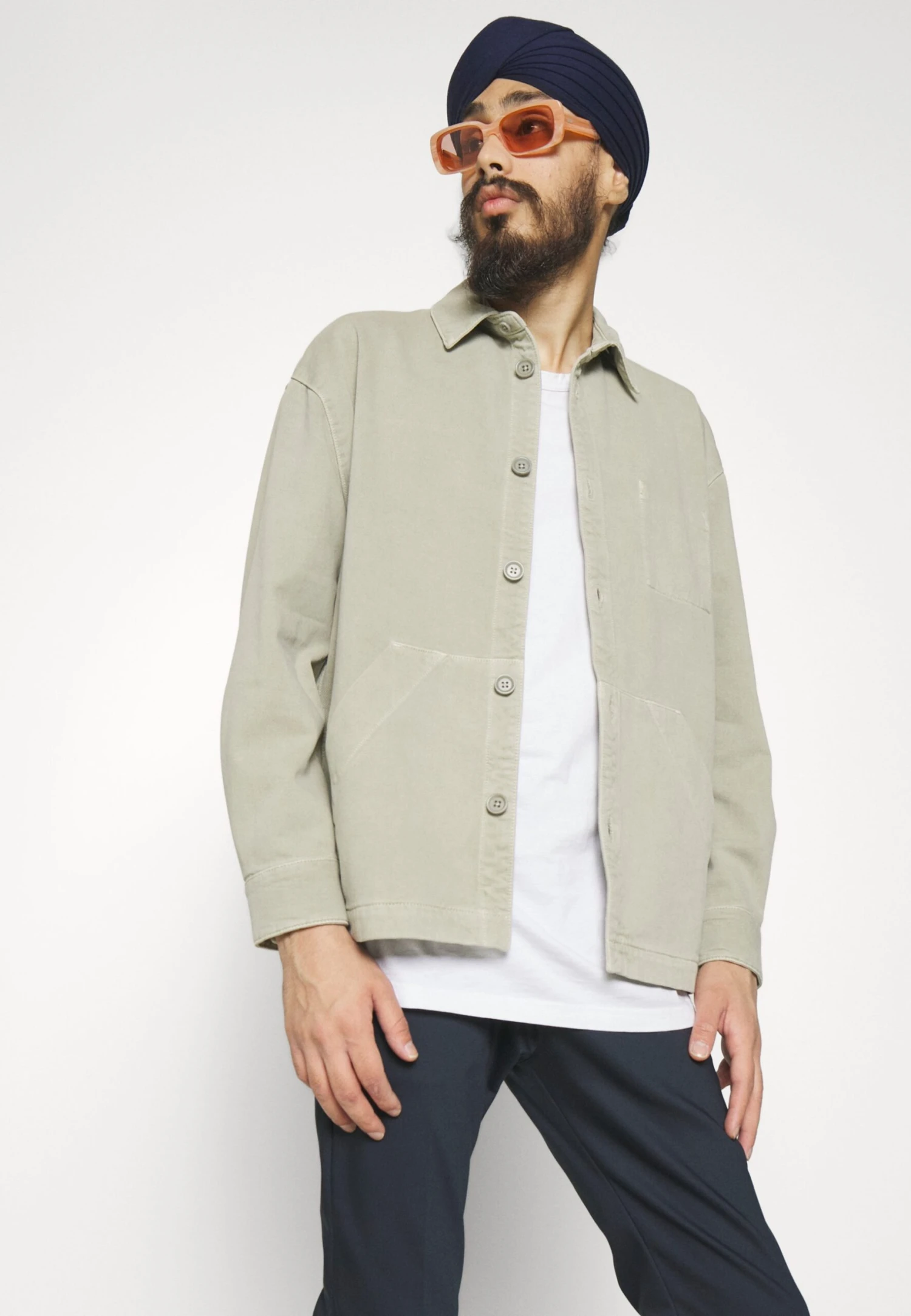 DRYKORN Duard - Denim Jacket - Green - Image 4