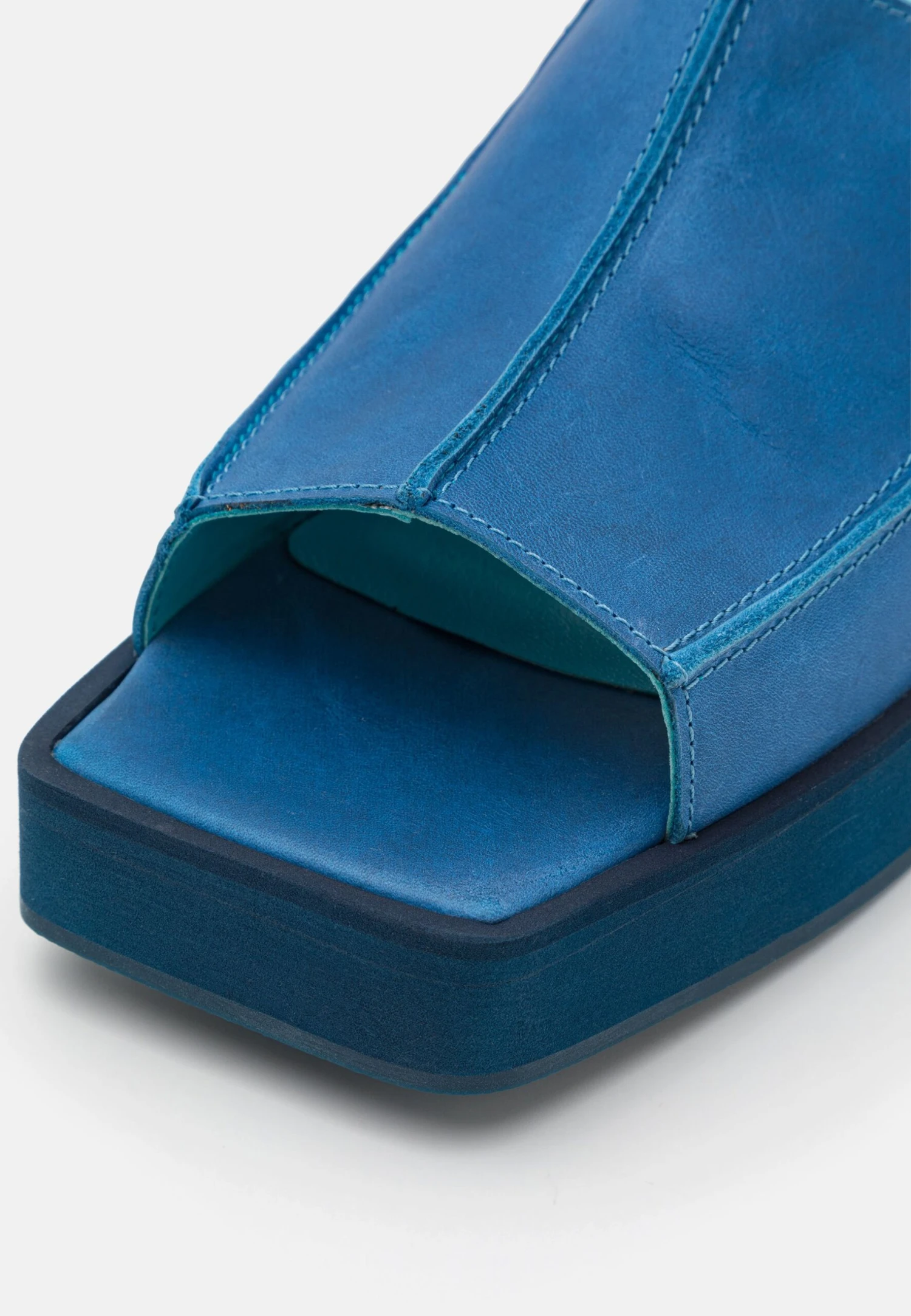 Frame Slide- Mules - Blue - Image 7