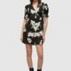 AllSaints Demi Alessandra - Day Dress - Black