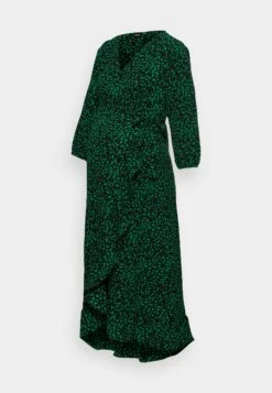 ONLY MATERNITY Olmluxlea Wrap Calf Dress - Day Dress - Black