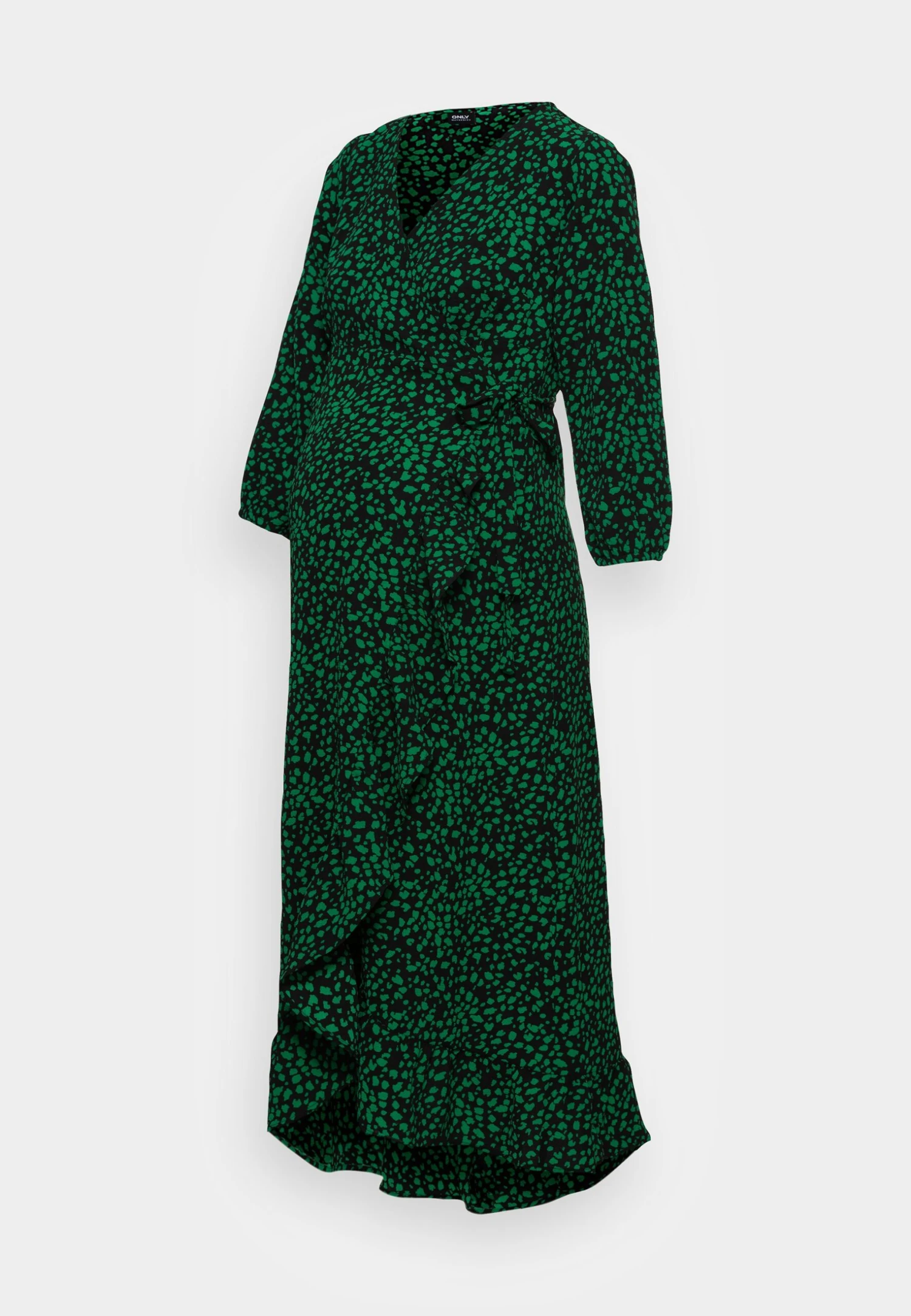 ONLY MATERNITY Olmluxlea Wrap Calf Dress - Day Dress - Black