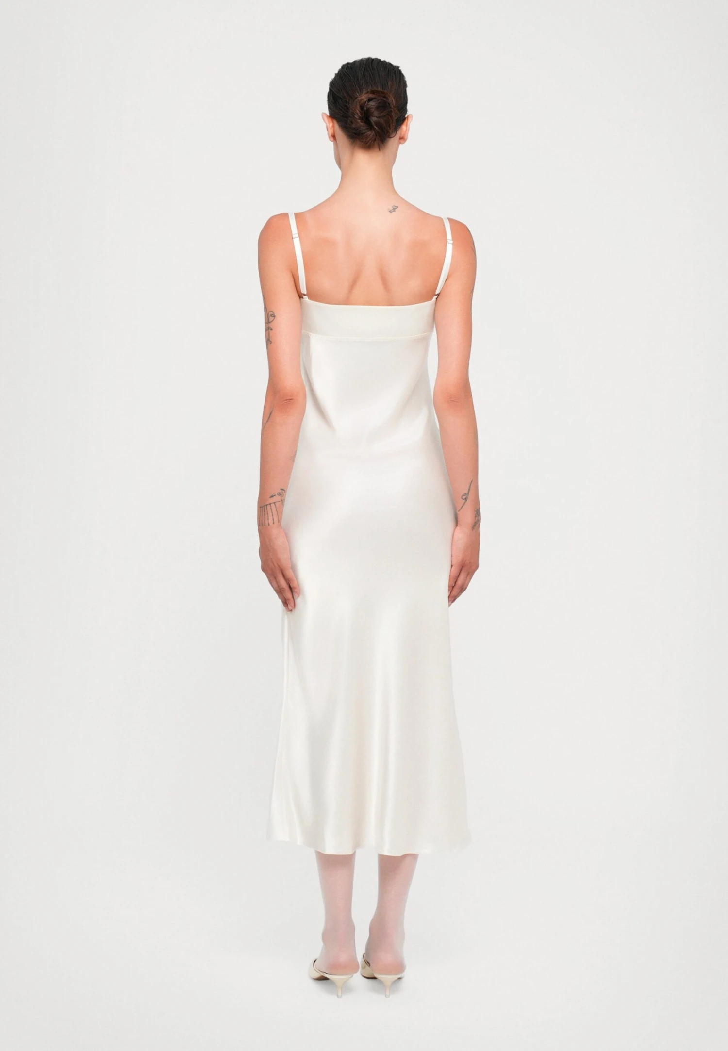 MIDI TULIP - Cocktail Dress / Party Dress - Ivory - Image 3