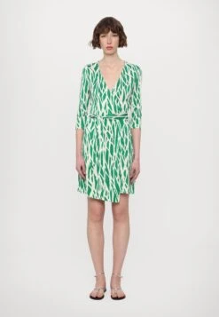DIANE VON FURSTENBERG JULIAN - Day Dress - Green