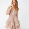 Cras ANGELA DRESS - Cocktail Dress / Party Dress - Champagne