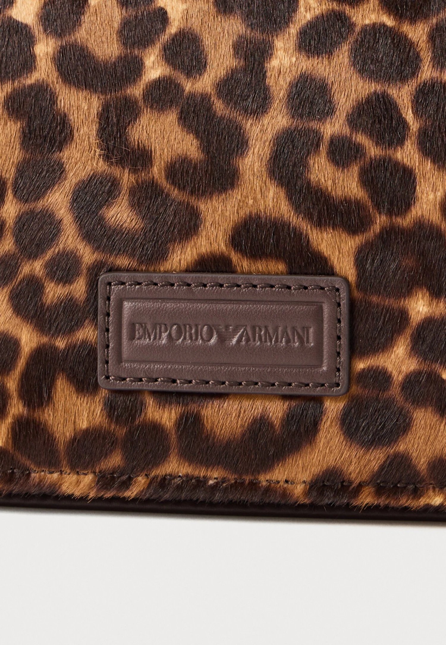 Emporio Armani BELT SET - Cross Body Bag - Brown - Image 4