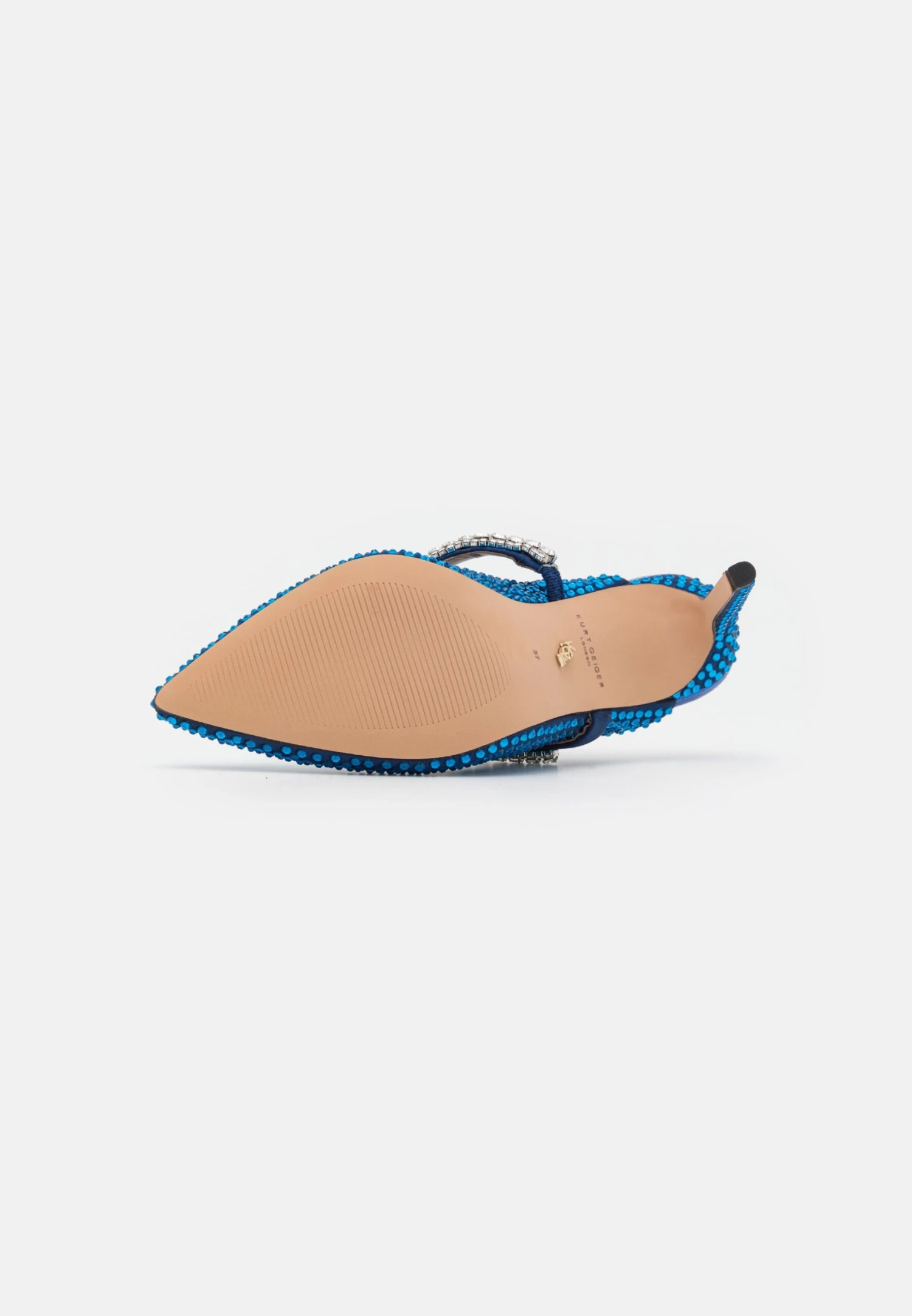 Kurt Geiger London Duke - Heeled Mules - Blue - Image 6