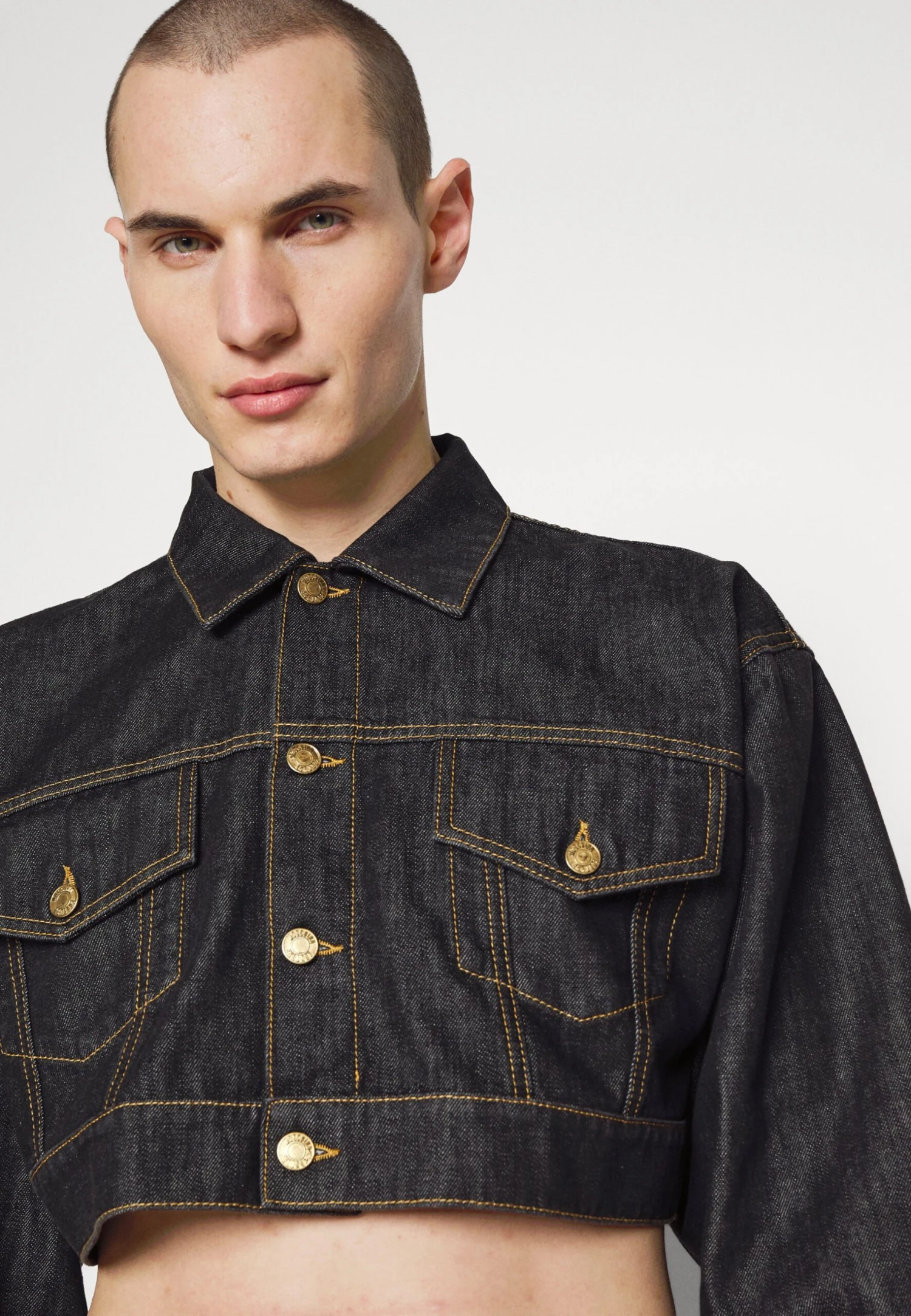 MOSCHINO Denim Jacket - Black - Image 8
