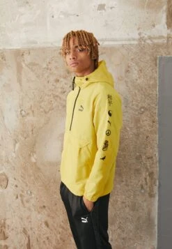 Puma Staple Anorak Jacket - Windbreaker - Sun Ray Yellow