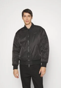 Armani Exchange Blouson Jacket - Bomber Jacket - Black