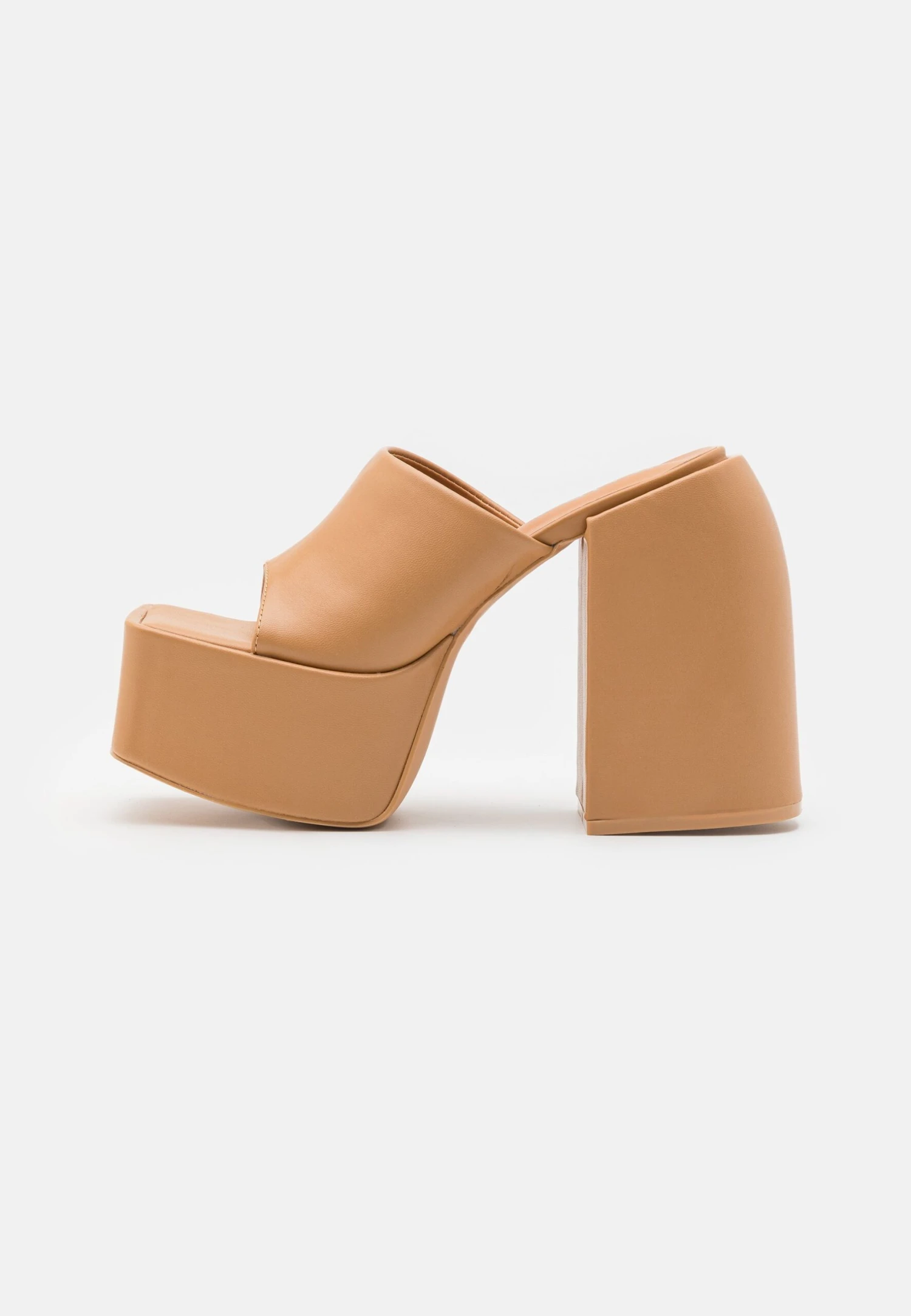 Raid Bina - Heeled Mules - Nude - Image 2